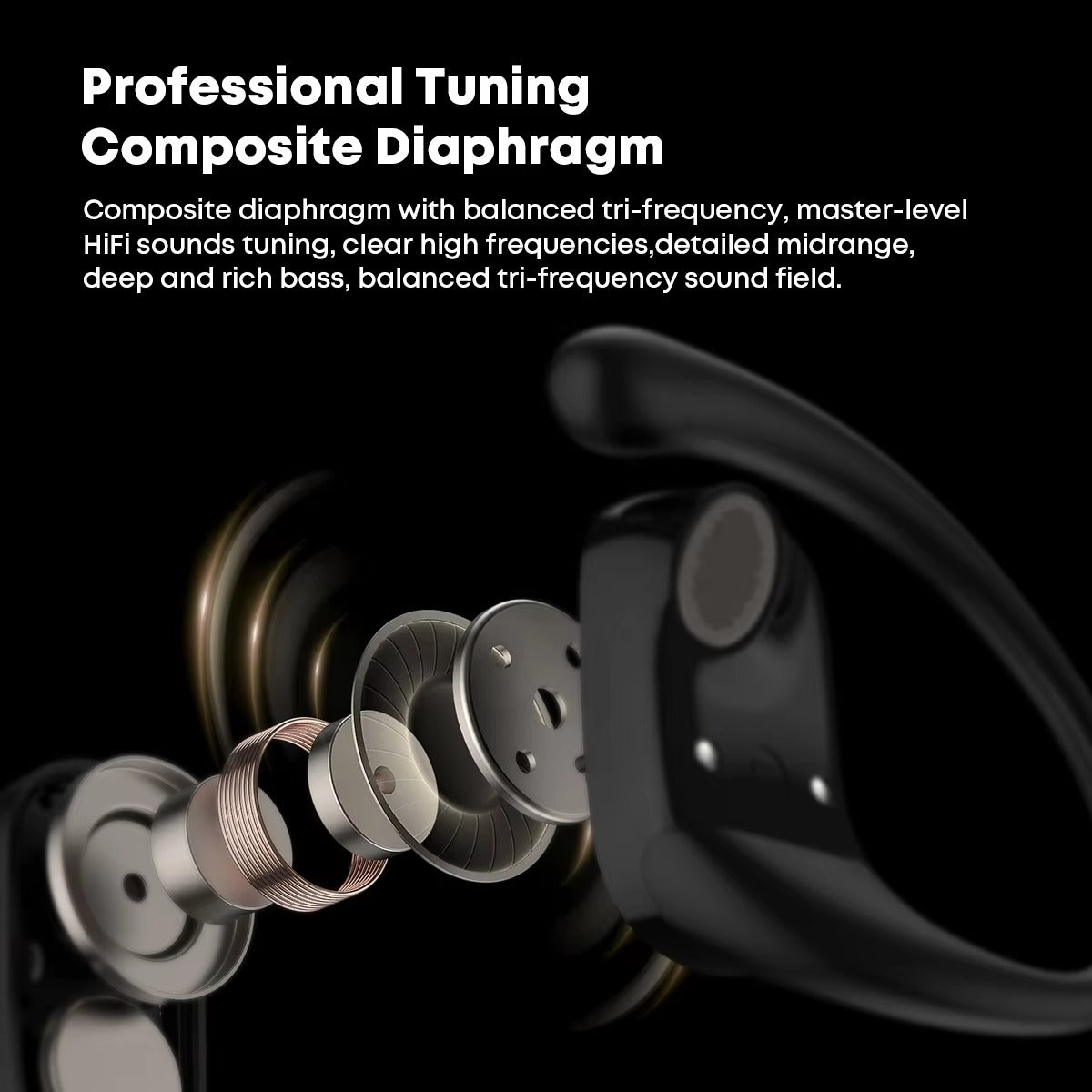 LANGSDOM TS19 Open-ended Sports Headphone
